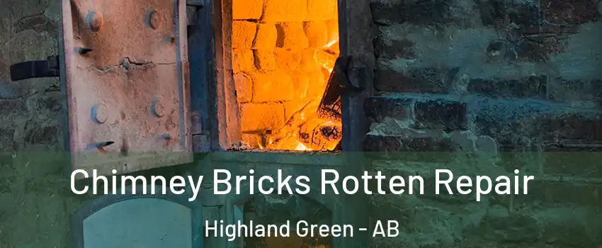 Chimney Bricks Rotten Repair Highland Green - AB