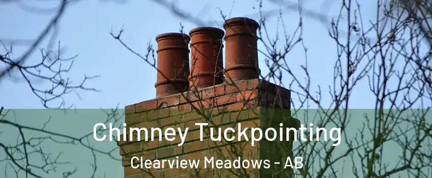 Chimney Tuckpointing Clearview Meadows - AB