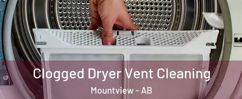 Clogged Dryer Vent Cleaning Mountview - AB