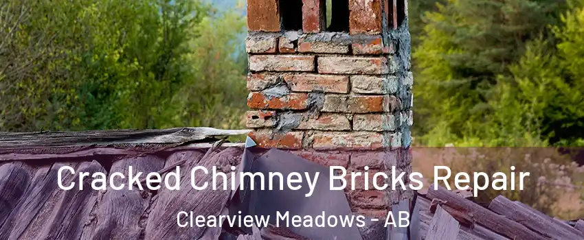 Cracked Chimney Bricks Repair Clearview Meadows - AB