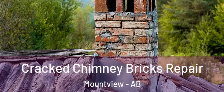 Cracked Chimney Bricks Repair Mountview - AB