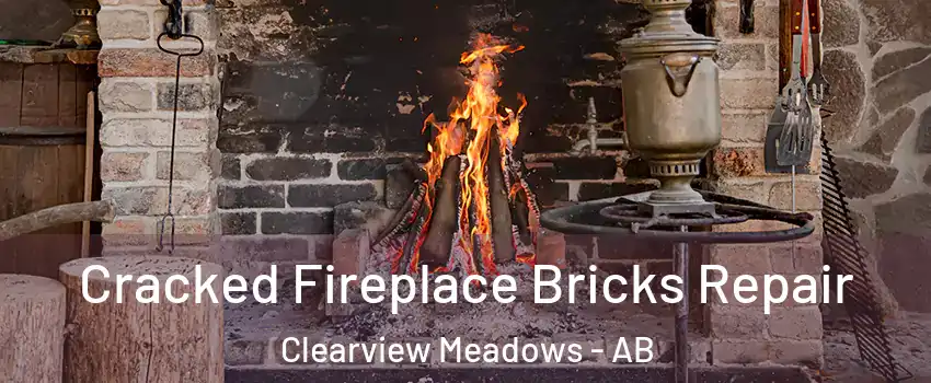  Cracked Fireplace Bricks Repair Clearview Meadows - AB