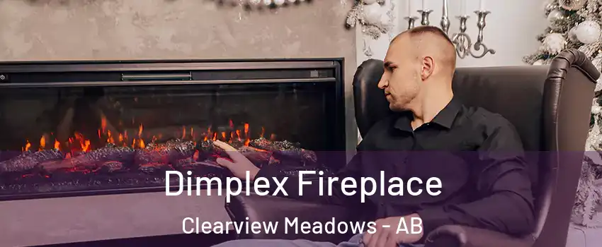 Dimplex Fireplace Clearview Meadows - AB