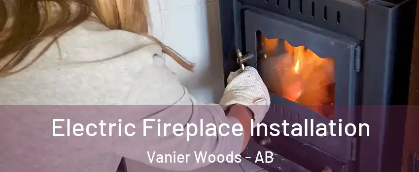Electric Fireplace Installation Vanier Woods - AB