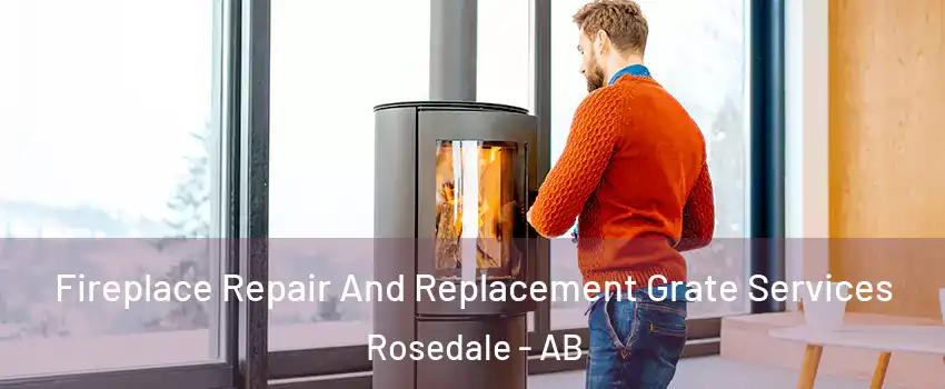 Fireplace Repair And Replacement Grate Services Rosedale - AB