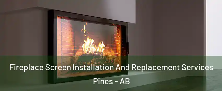  Fireplace Screen Installation And Replacement Services Pines - AB