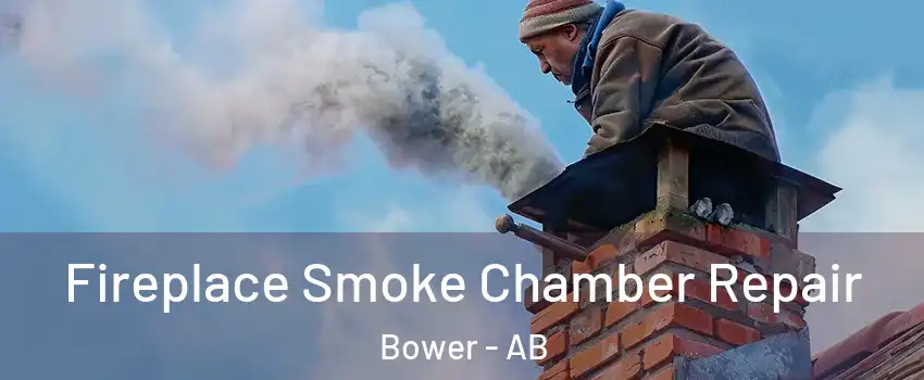 Fireplace Smoke Chamber Repair Bower - AB