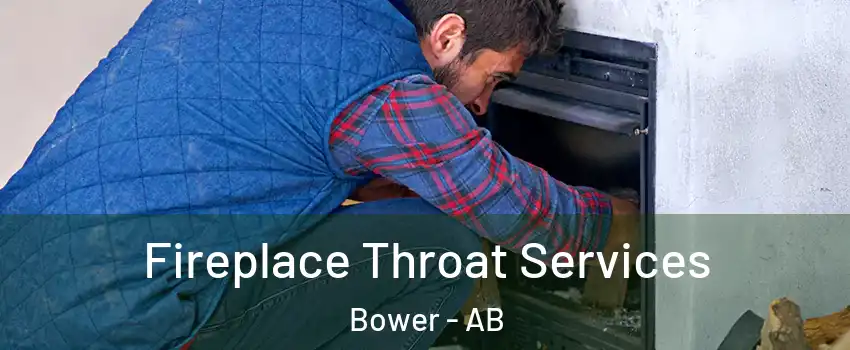 Fireplace Throat Services Bower - AB