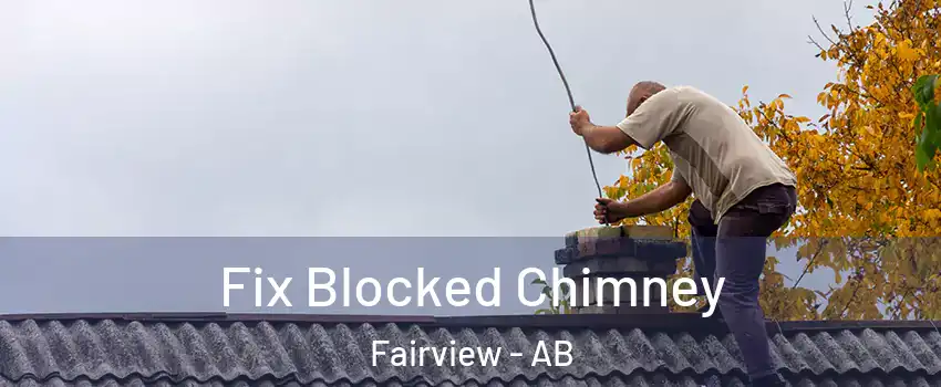 Fix Blocked Chimney Fairview - AB