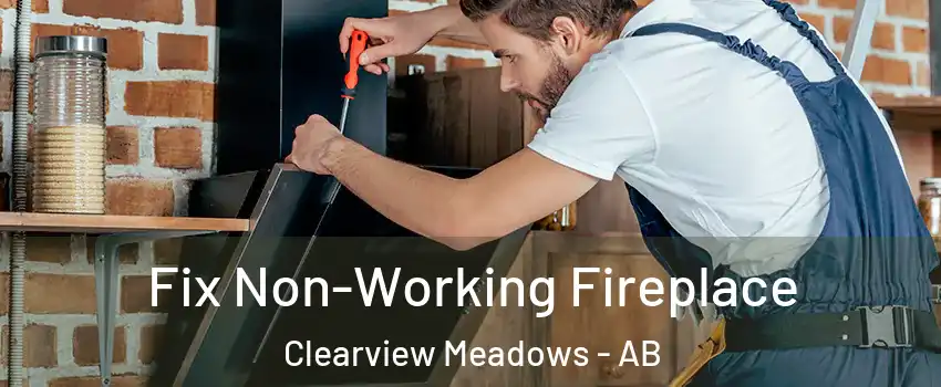  Fix Non-Working Fireplace Clearview Meadows - AB
