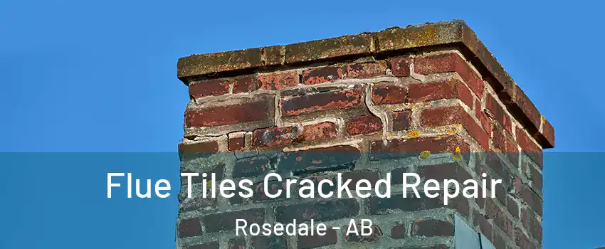 Flue Tiles Cracked Repair Rosedale - AB