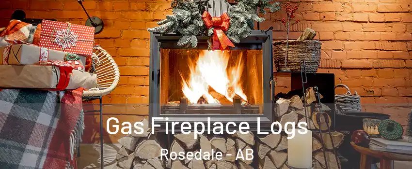 Gas Fireplace Logs Rosedale - AB