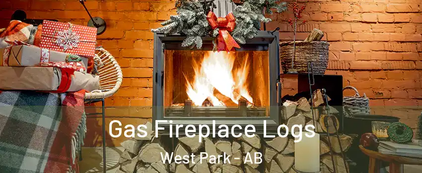 Gas Fireplace Logs West Park - AB