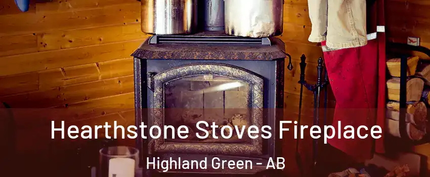 Hearthstone Stoves Fireplace Highland Green - AB