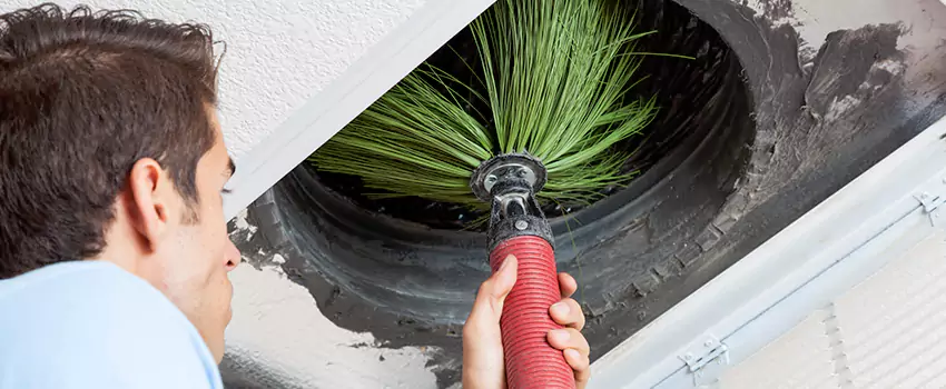 Clogged Air Duct Cleaning Process in Red Deer, AB