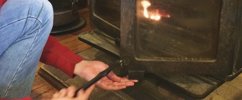 Gas Fireplace Inspection in Red Deer, Alberta