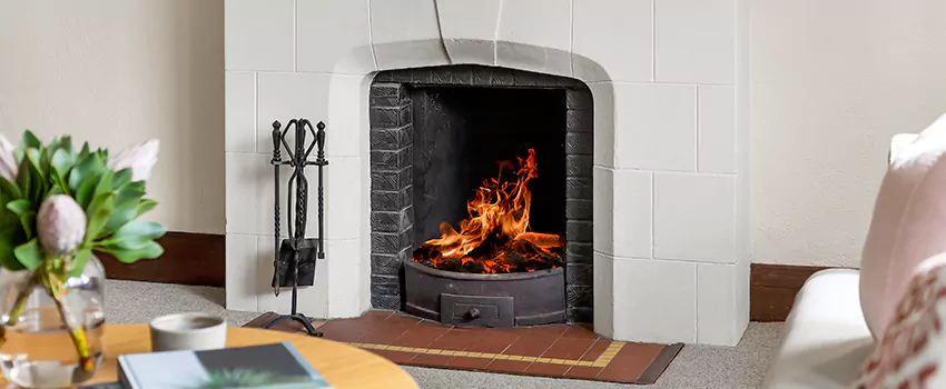 Wood Fireplace Refacing in Red Deer, AB