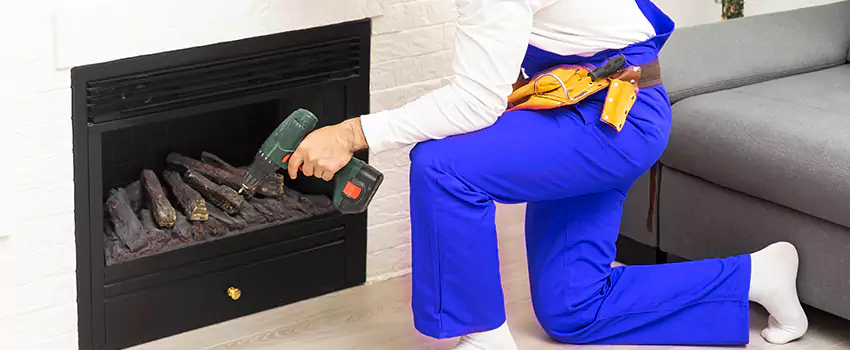 B-Vent Gas Fireplace Installation in Red Deer, AB