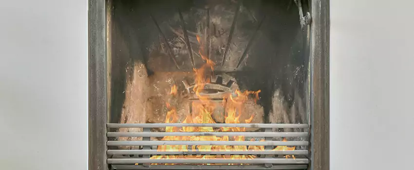 Travis Industries Linear Gas Fireplace Installation in Red Deer, Alberta