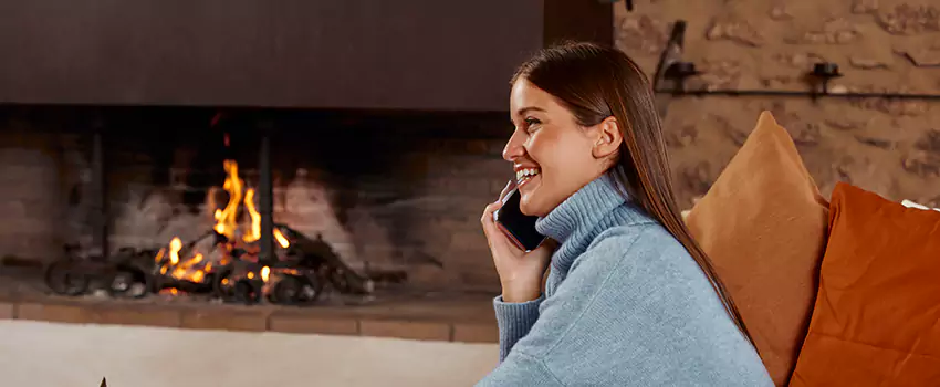 Dimplex Built-In Electric Fireplace Installation in Red Deer, AB