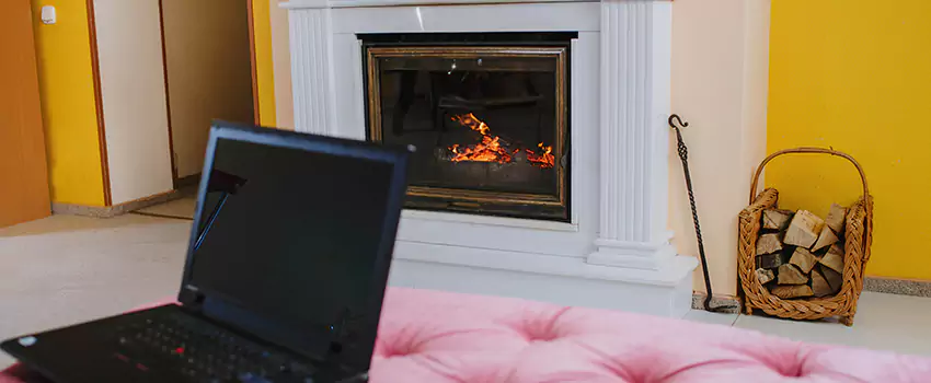 Valor Outdoor Gas Fireplace in Red Deer, Alberta