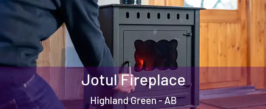 Jotul Fireplace Highland Green - AB