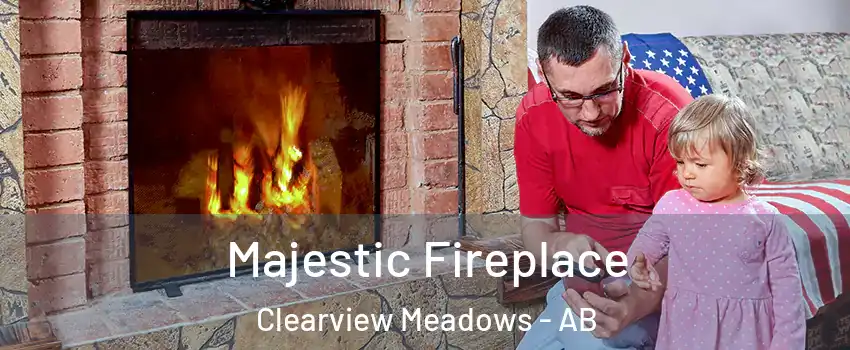 Majestic Fireplace Clearview Meadows - AB