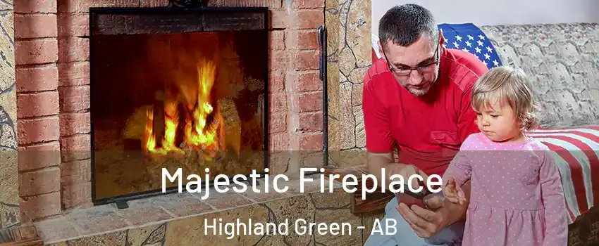 Majestic Fireplace Highland Green - AB