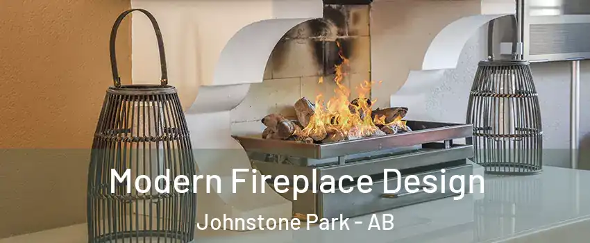 Modern Fireplace Design Johnstone Park - AB