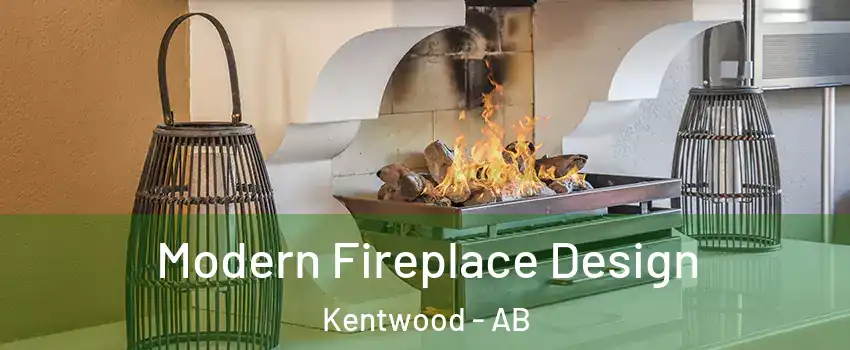 Modern Fireplace Design Kentwood - AB