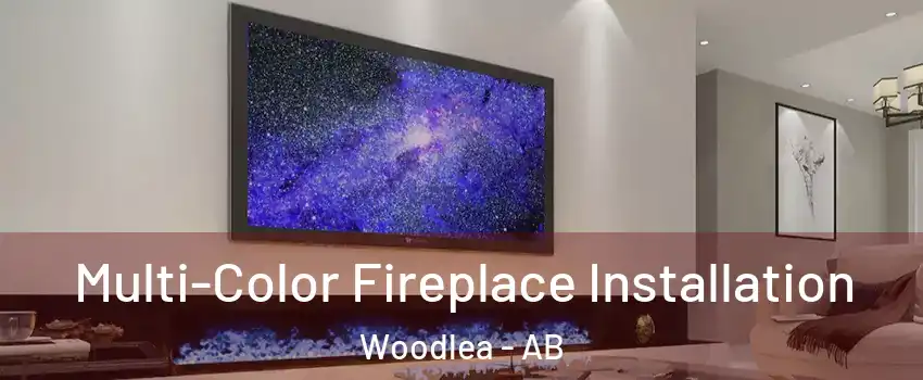 Multi-Color Fireplace Installation Woodlea - AB