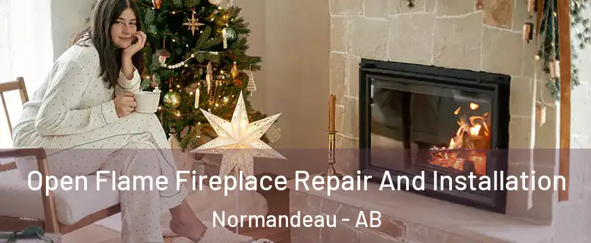  Open Flame Fireplace Repair And Installation Normandeau - AB