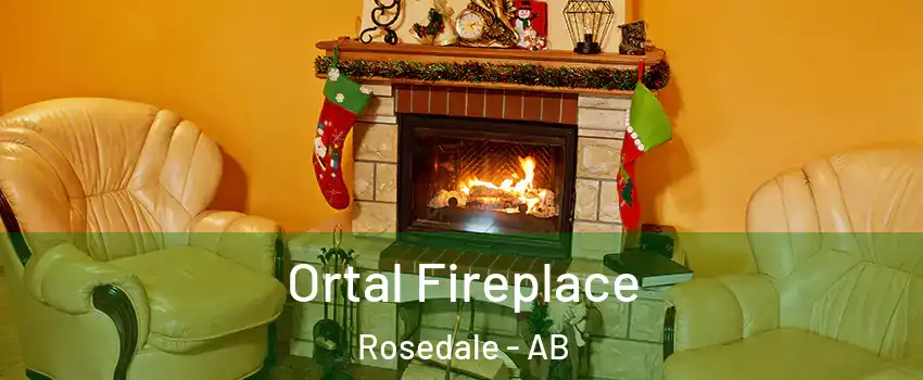 Ortal Fireplace Rosedale - AB