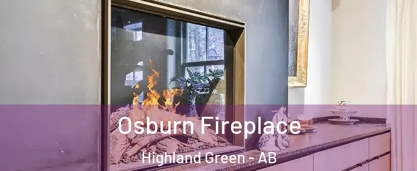 Osburn Fireplace Highland Green - AB