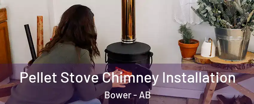 Pellet Stove Chimney Installation Bower - AB