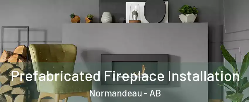 Prefabricated Fireplace Installation Normandeau - AB