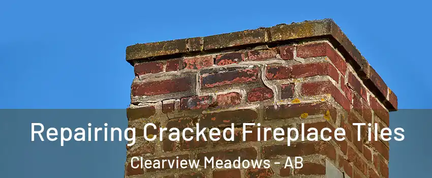Repairing Cracked Fireplace Tiles Clearview Meadows - AB