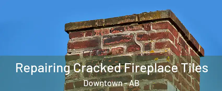Repairing Cracked Fireplace Tiles Downtown - AB